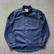 Oscar - Herren Casual Denim Hemd