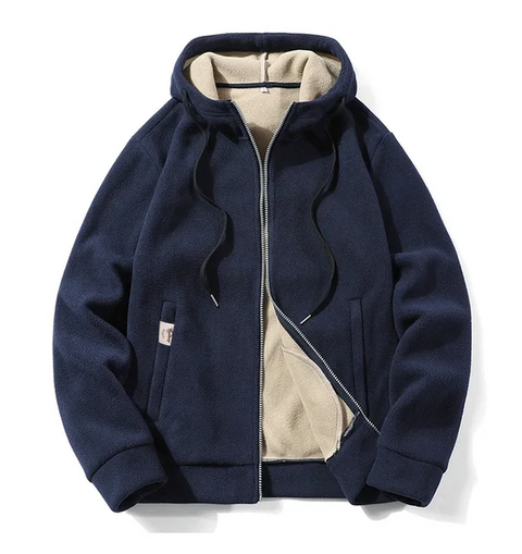 Frederick - Oversized-Winter-Hoodie mit Reißverschluss
