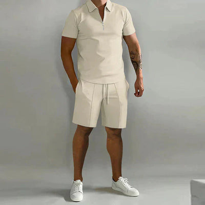 Ernest - Kurzarmhemd- und Shorts-Set für Herren