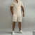 Ernest - Kurzarmhemd- und Shorts-Set für Herren