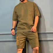 Jaiden - Oversized-Shirt und Cargoshorts