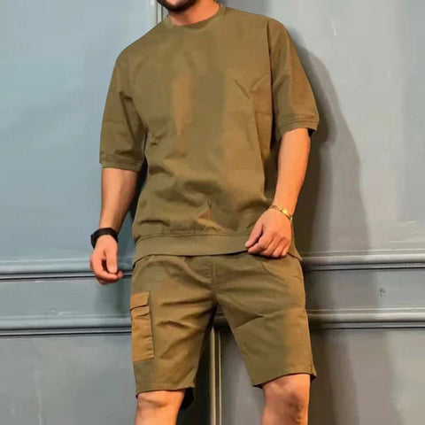 Jaiden - Oversized-Shirt und Cargoshorts