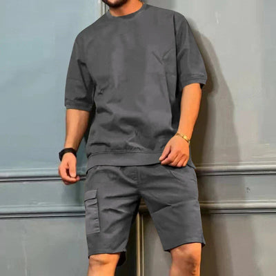 Jaiden - Oversized-Shirt und Cargoshorts