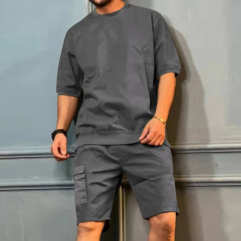 Jaiden - Oversized-Shirt und Cargoshorts