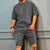 Jaiden - Oversized-Shirt und Cargoshorts