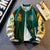 Charlie - Herren Wollmantel Bestickte Jacke