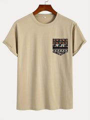 Alver - Herren Casual Rundhals-Shirt
