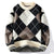 Cesar - Gemütlicher, lässiger, warmer Pullover mit Karomuster