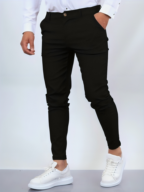 Frank - Eng geschnittene, bequeme Herrenhose