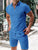 Lorenzo - Elegantes Freizeit-Set mit Reißverschluss-Poloshirt und Shorts