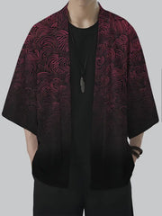 Alden - Herren Kimono-Strickjacke im Vintage-Stil