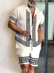 Byron - Set aus kurzärmligem Hemd und Shorts