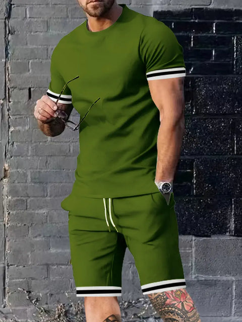 Tilden - Herren-Set aus Rundhalshemd und Shorts