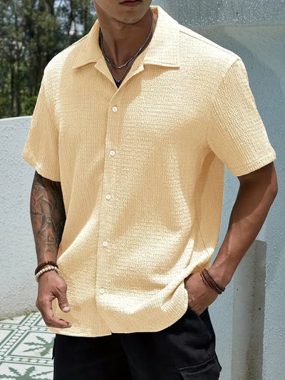Charles - Klassisches Button-Up-Hemd für Herren