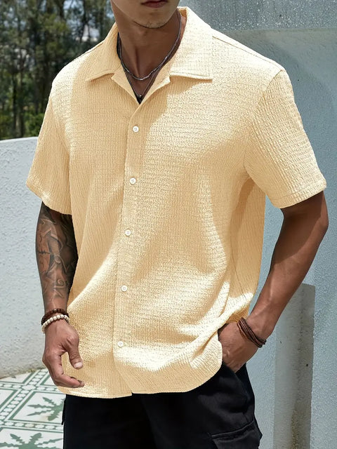 Charles - Klassisches Button-Up-Hemd für Herren