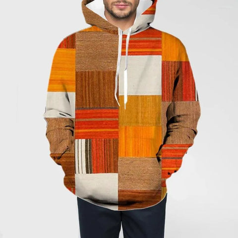 Alexander - Patchwork Sweatshirt Kapuzenpullover