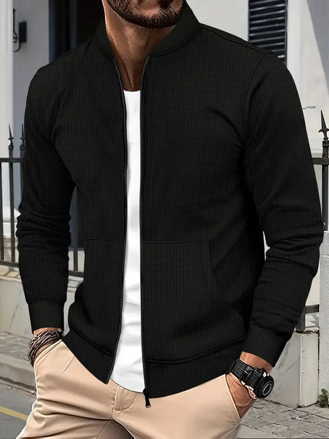 Alonzo - Herren Casual Full Zip Jacke