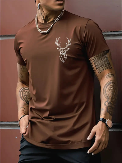 Bruce - Kurzarm-T-Shirt für Herren