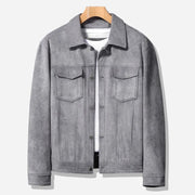 Caleb - Vintage-Cargo-Lederjacke