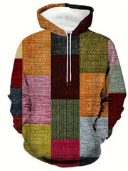 Alexander - Patchwork Sweatshirt Kapuzenpullover