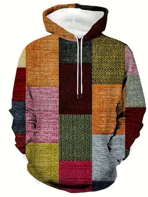 Alexander - Patchwork Sweatshirt Kapuzenpullover