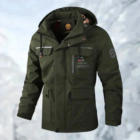 Brian - Stilvoller wasserdichter Cargo-Hoodie