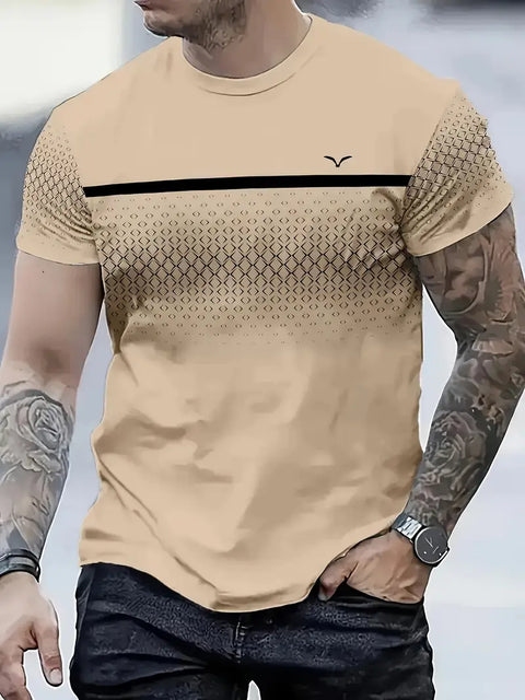 Nicholas - Stylisches Sommer T-Shirt mit kurzen Ärmeln für Männer