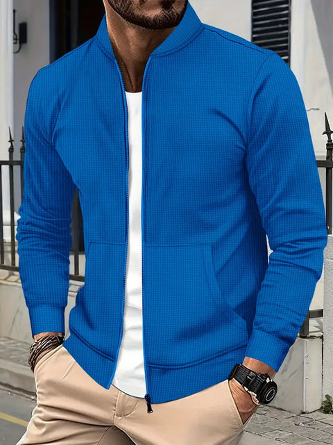 Alonzo - Herren Casual Full Zip Jacke