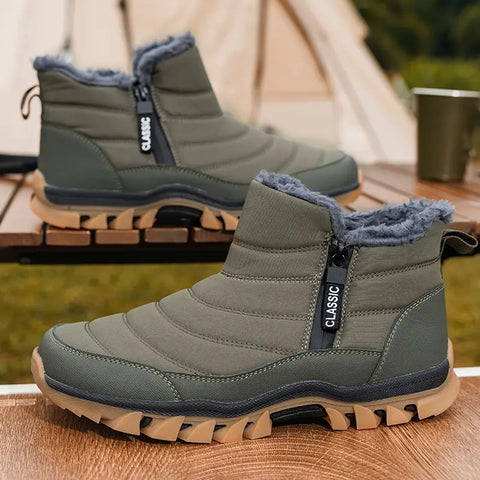 Joseph - Herren Winter-Schneestiefel mit Fleecefutter