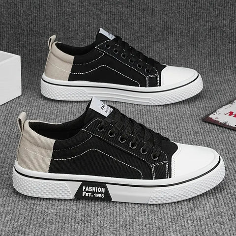 Gustav - Atmungsaktive Canvas-Sneakers für Männer