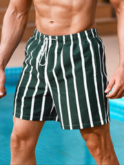 Everett - Gestreifte Freizeitshorts für Herren
