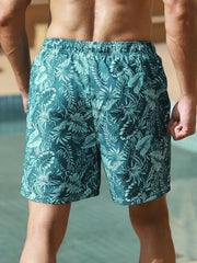 Harris - Hawaiian shorts with pattern