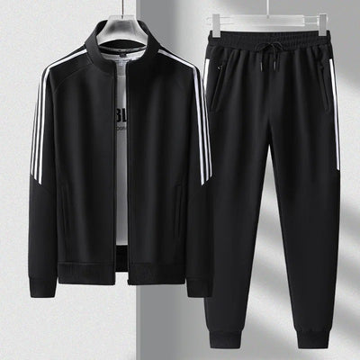 Gilbert - Lässiges Set aus Jacke mit Reißverschluss und Hose für Herren