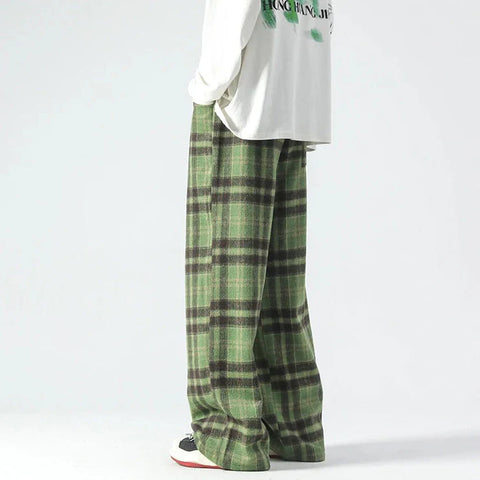 Dwight - Herren Dawnstring Plaid Hose