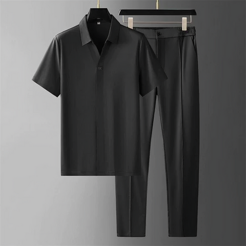 Lucas - Elegantes Polo- und Hosen-Set für Herren