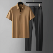 Lucas - Elegantes Polo- und Hosen-Set für Herren