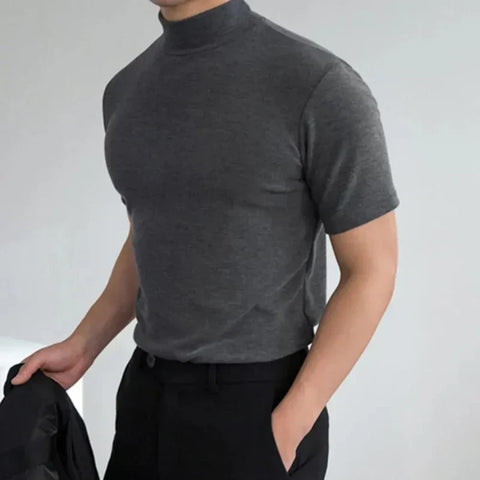Hamilton - Klassisches Rollkragen-T-Shirt für Herren