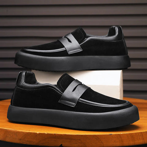 Vincent - Klassische Wildleder-Loafer
