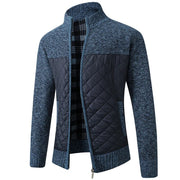 Winrich - Elegante Strickjacke mit Rollkragen für Herren