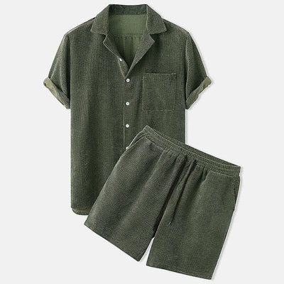 Morris - Kurzarmhemd- und Shorts-Set für Herren