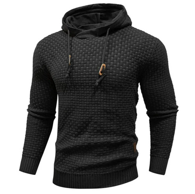 Johann - Lässige Strickjacke mit Kapuze für Herren