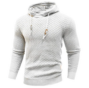 Johann - Lässige Strickjacke mit Kapuze für Herren