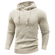 Johann - Lässige Strickjacke mit Kapuze für Herren