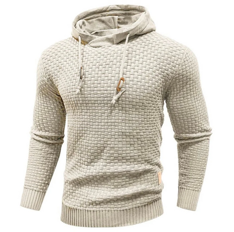Johann - Lässige Strickjacke mit Kapuze für Herren