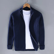 Theodore - Strickjacke mit Reißverschluss