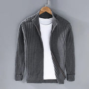 Theodore - Strickjacke mit Reißverschluss