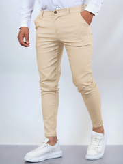 Frank - Eng geschnittene, bequeme Herrenhose