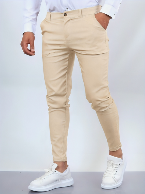 Frank - Eng geschnittene, bequeme Herrenhose