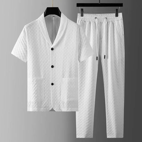 Ryan - Lässiges, stilvolles Polohemd- und Hosen-Set für Herren