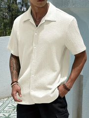 Charles - Klassisches Button-Up-Hemd für Herren